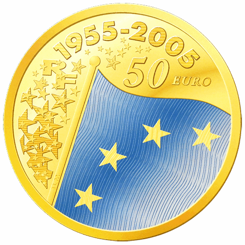 50e anniversaire du drapeau européen